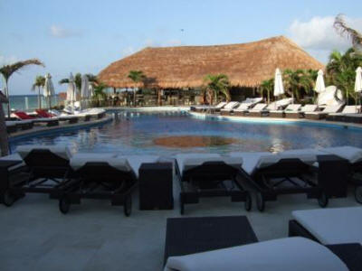 Desire Cancun Main Pool Deck